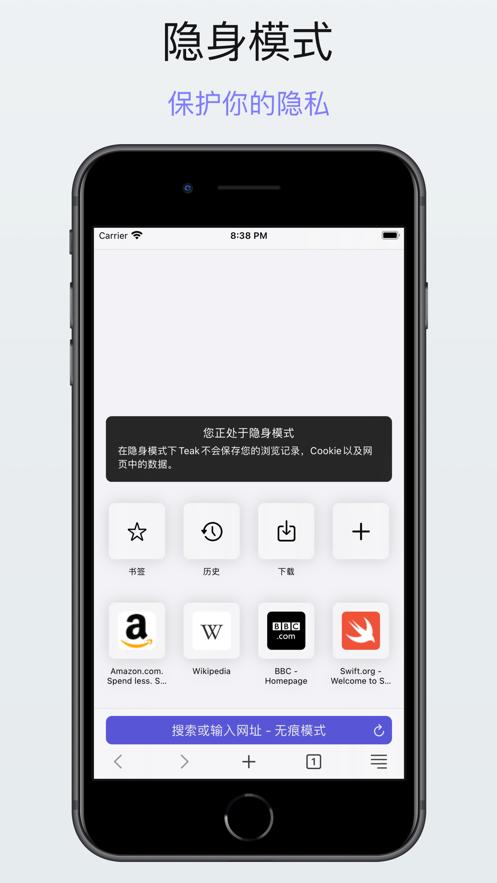 Teak浏览器  V 1.0