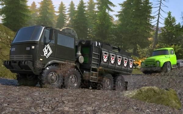 重型卡车泥浆卡车  v0.2