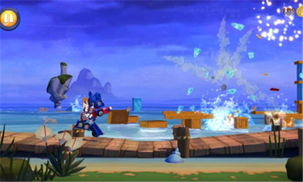 愤怒的小鸟变形金刚无限金币版2024 v2.24.0