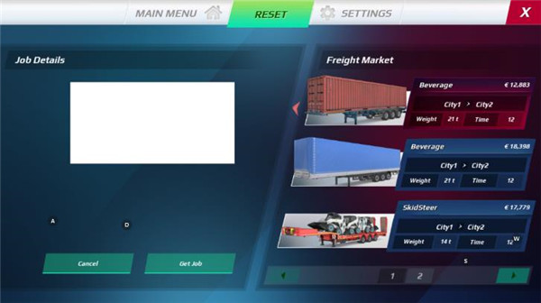 欧洲卡车模拟器3更新四辆车