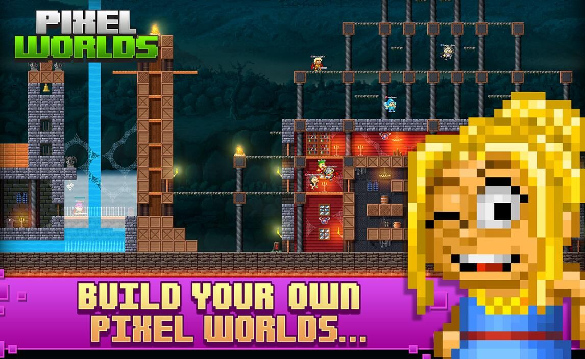 像素世界Pixel Worlds中文版资源无限中文版下载  v5.4.3