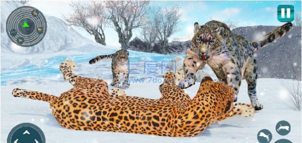 雪地雪豹模拟器中文版