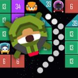 太空攻击球与砖