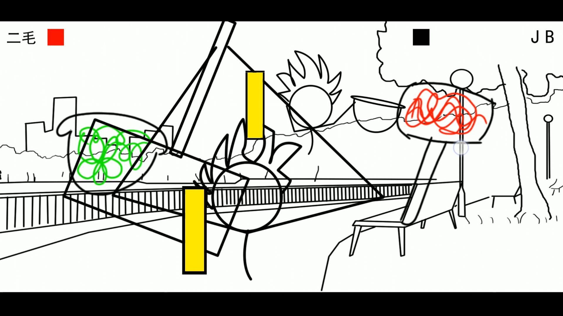 二毛和杰宝的社畜生活游戏安卓版手机版图片1