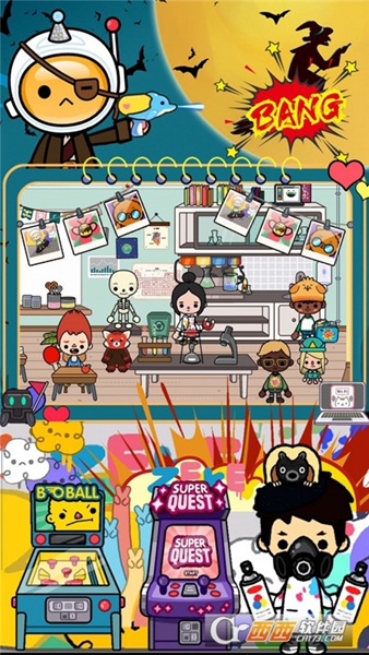 米加世界学校生活 v1.0