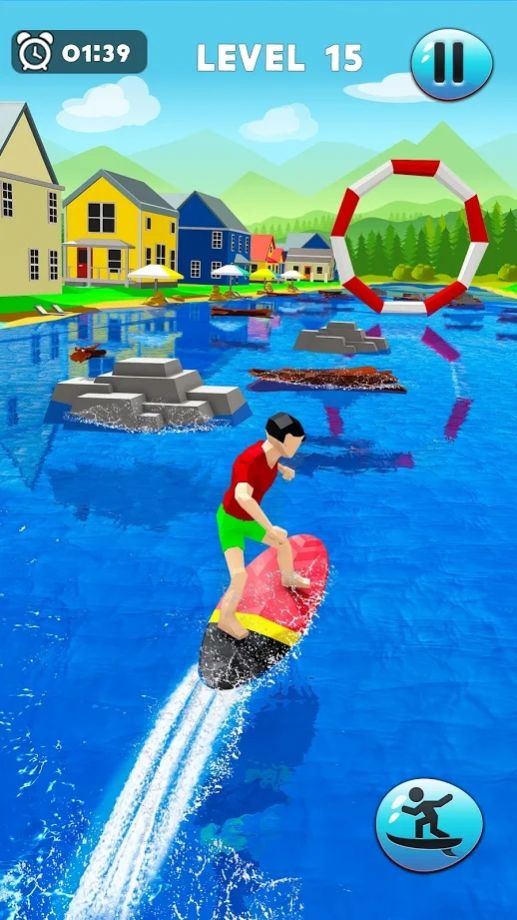 疯狂河冲浪者3d游戏中文版  v4.0.4