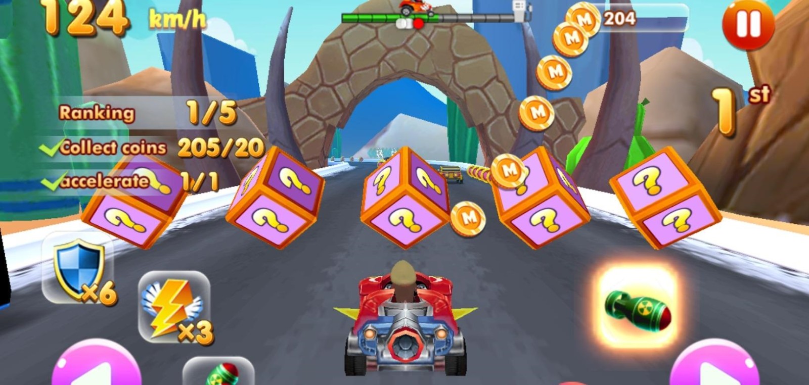 地铁急速卡丁车比赛 v1.0