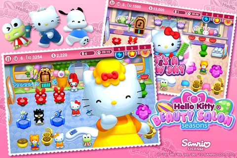 hellokitty的美容沙龙：假日版 Hello Kitty Beauty Salon v3.2.5