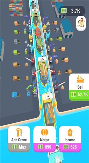 放置起重机运输游戏