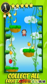 猴子跳 Monkey Jump  Hectic Jumping amp Fruit Adventure FREE v4.0.5