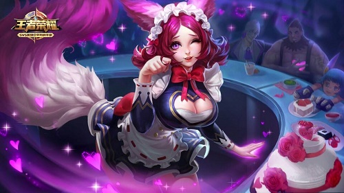 王者荣耀伽罗去yi无遮挡无爱心图片 v1.0