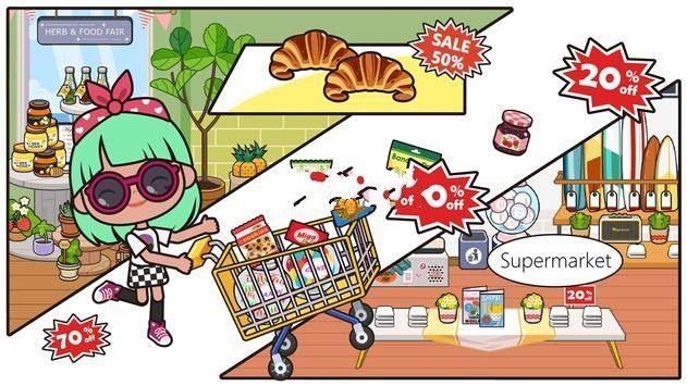 米加小镇商店免费金币中文中文版  v3.5.1
