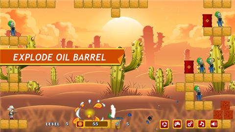 西部牛仔妹妹大战僵尸  V 1.0.0