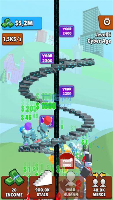 攀登进化模拟游戏