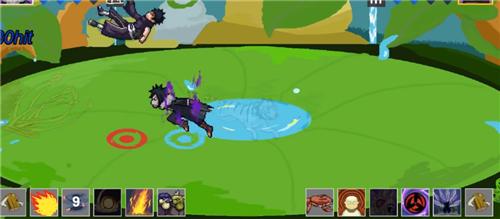 像素火影漩涡面麻