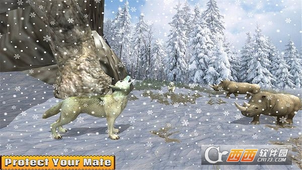 北极狼家族模拟器 v1.0