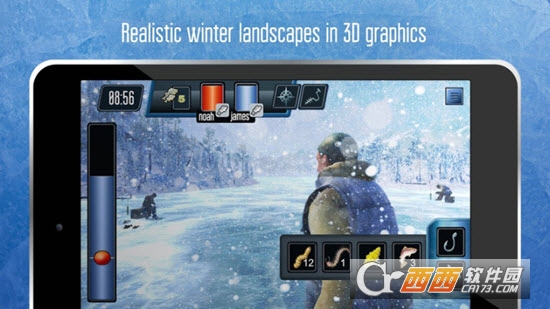 冰钓icefishing