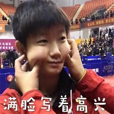 孙颖莎用最奶的脸打最凶的球表情包 v1.0