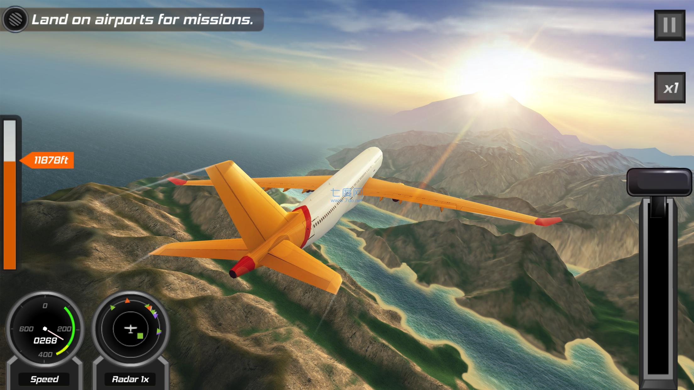 3d飞行模拟器中文破解版 v1.3.6