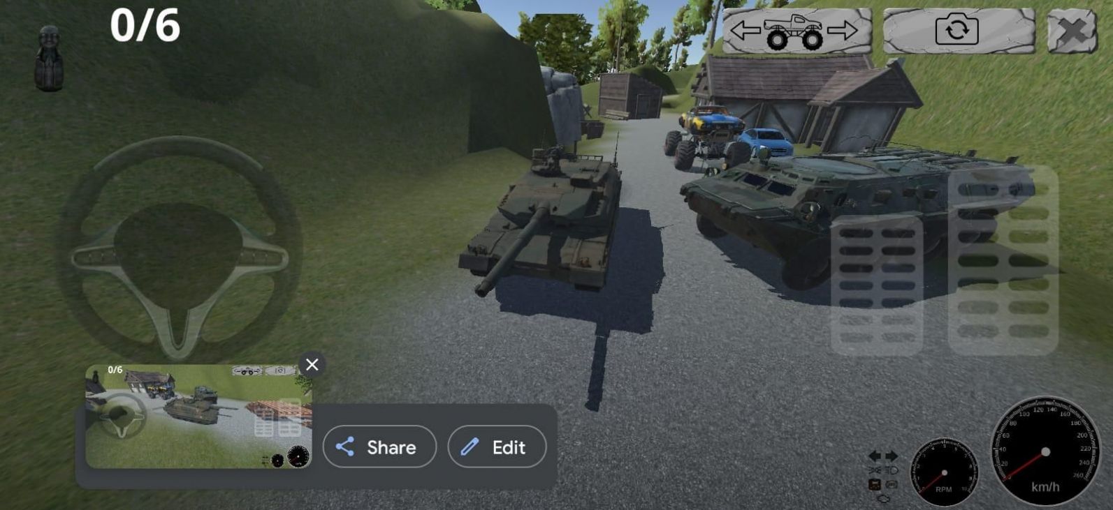 岛上的怪物卡车游戏手机版(Monster Truck On The Island)  v3.0.3