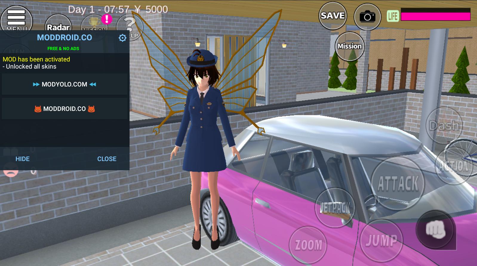 樱花校园模拟器2022圣诞版截图2