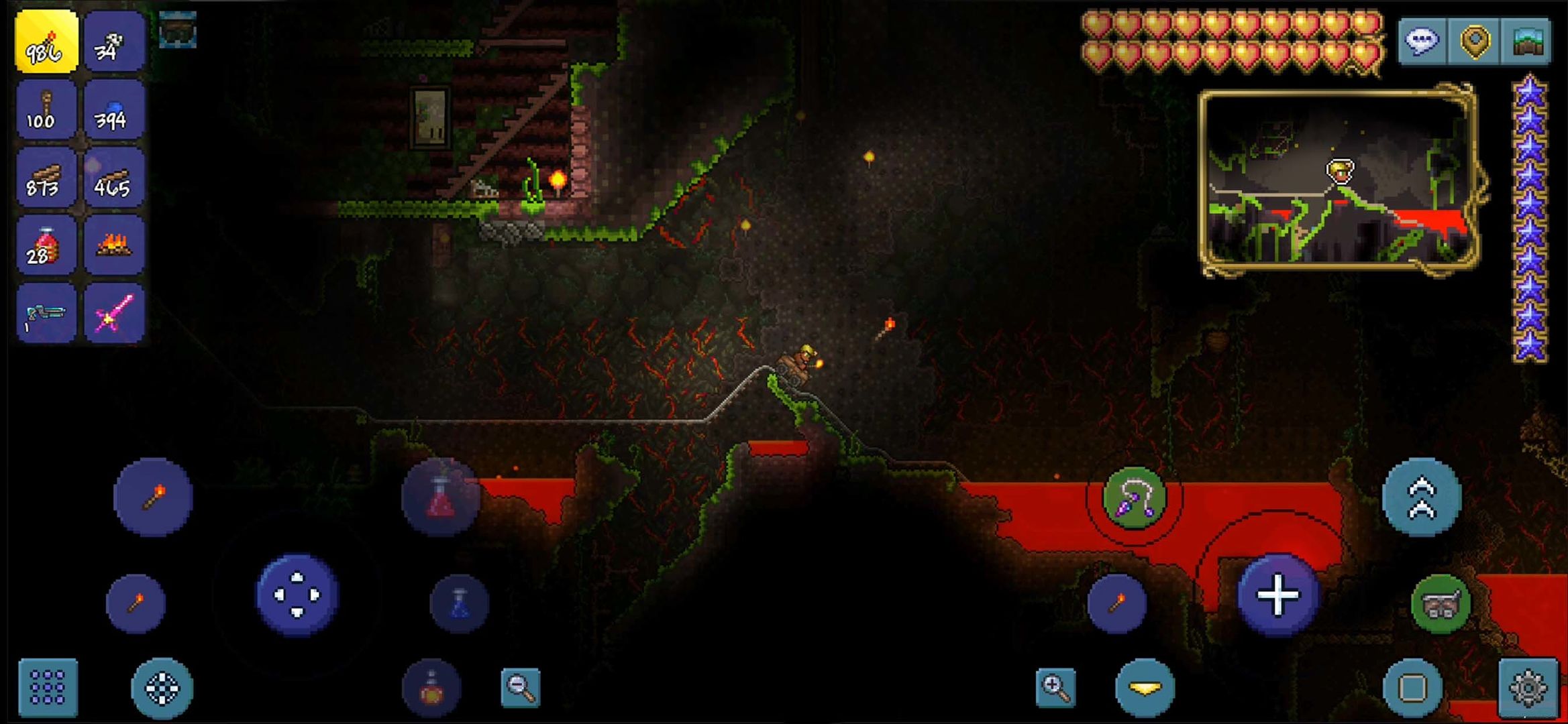 泰拉瑞亚1.4.3.2附魔剑地图种子汉化中文版  v3.4.1