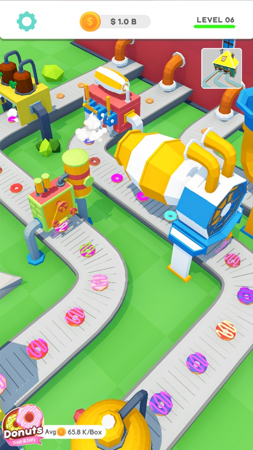 闲置的甜甜圈工厂免费金币中文最新版  v4.0.2