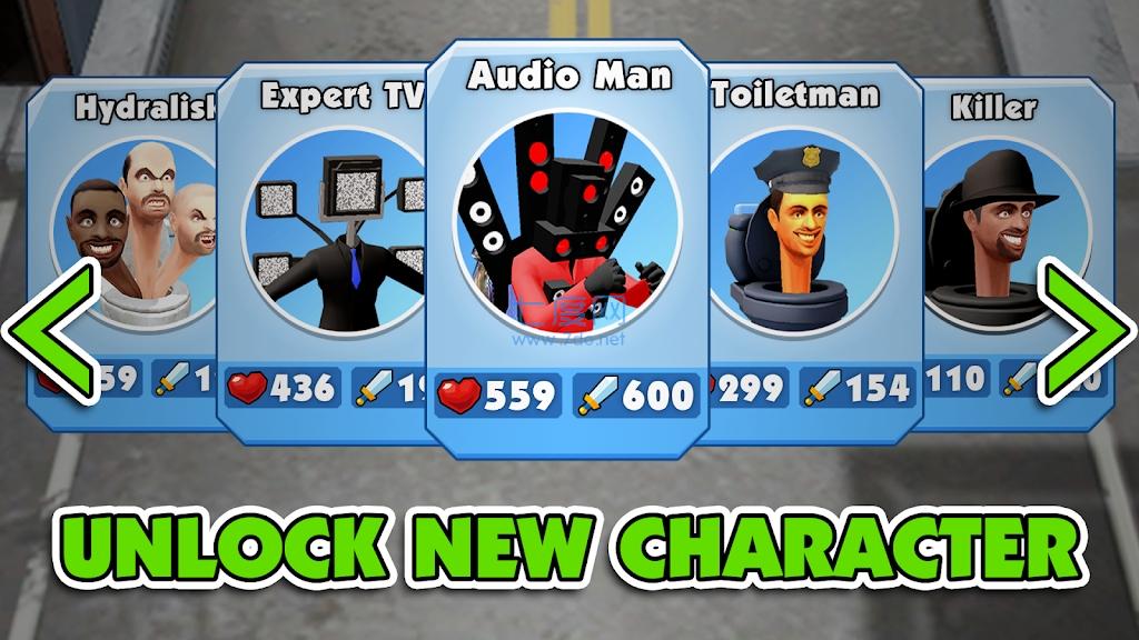 厕所合成怪物大战Toilet VSCamera