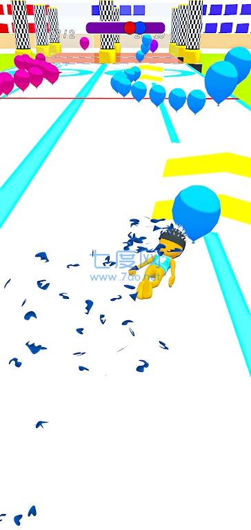 气球爆炸竞赛游戏