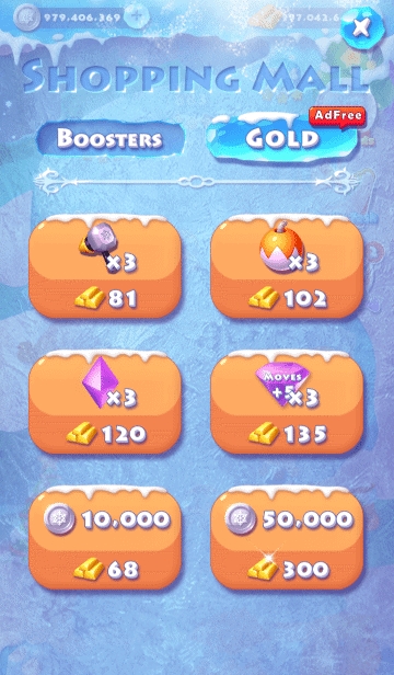 冰雪消除2(Ice Crush2)修改版 V2.0.9安卓版