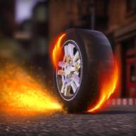 疯狂的轮胎竞速