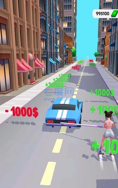 车拉轮滑游戏 v0.3