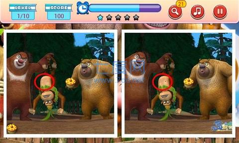 熊出没疯狂找不同游戏