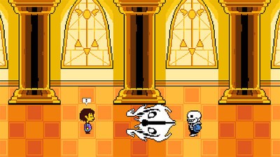传说之下Sans vs Frisk