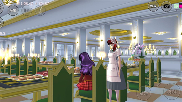 樱花校园模拟器高马尾版