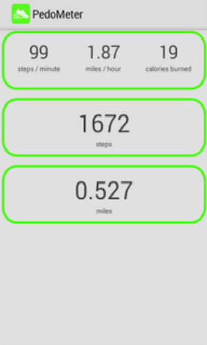 计步器和卡路里