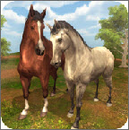 Wild Horse Family Simulator - Virtual Family Game(野马家庭模拟器)