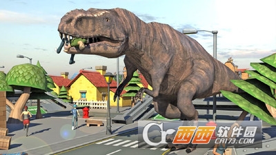 霸王龙破坏城市模拟 v1.2 安卓版