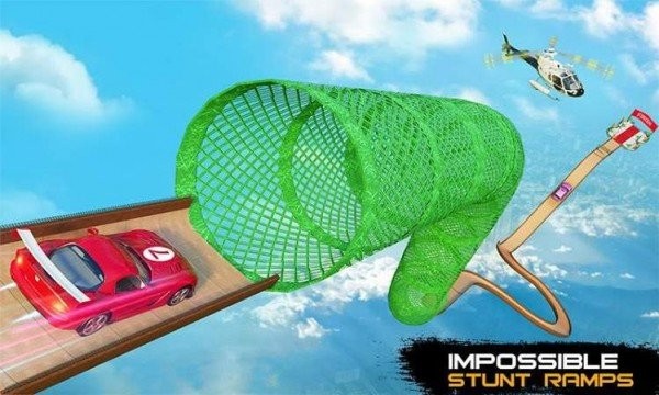 坡道特技汽车赛游戏  v1.0.0