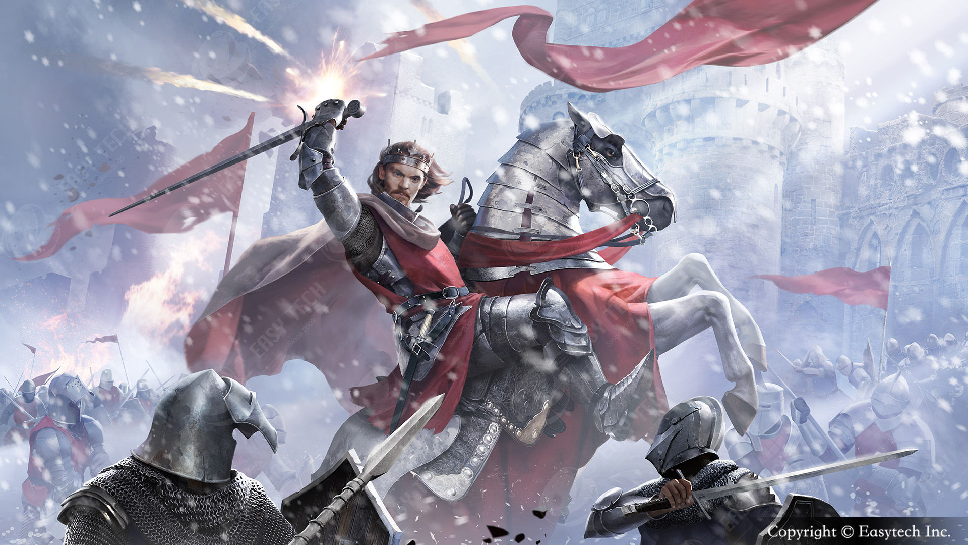 欧陆战争7圣地战争最新版免费金币勋章版  v4.0.3