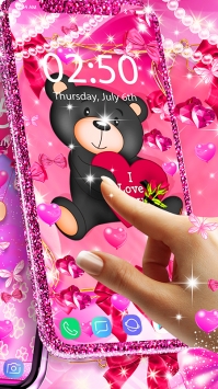 泰迪熊爱心动态壁纸 v3.0.5