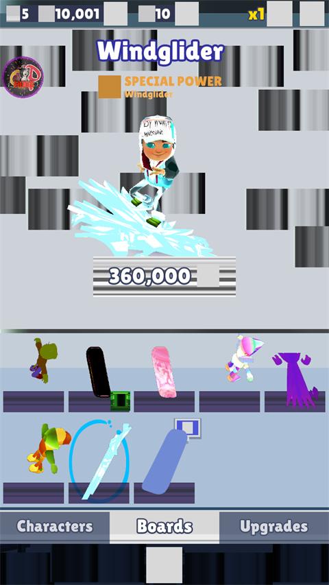 地铁跑酷ww角色滑板全定制版 281.16M