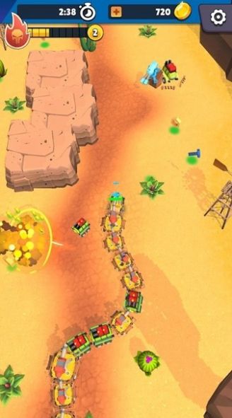 蛇形卡车竞技游戏安卓版（Snake Trucks）图片1