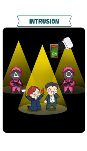 漫画鱿鱼游戏