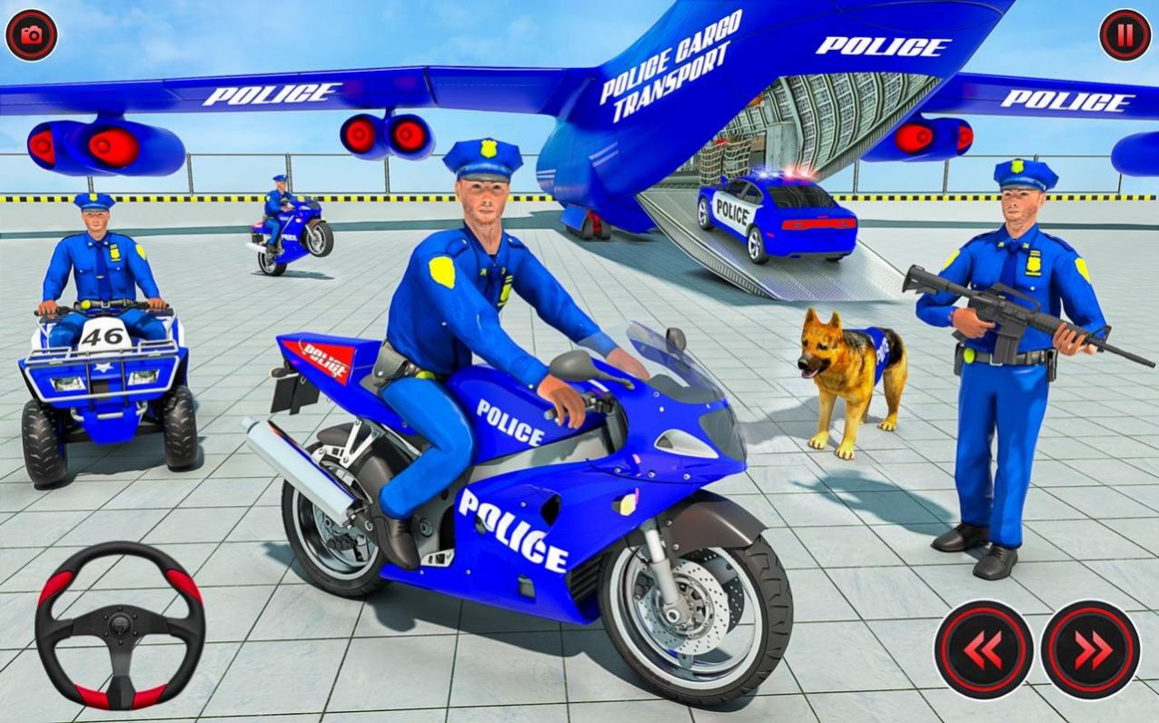 警察货物运输卡车 v1.24