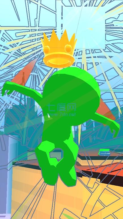 小绿人跑酷游戏