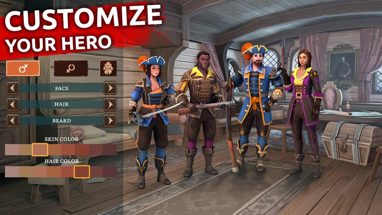 兵变海盗生存rpg游戏官方版图片1