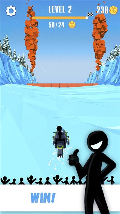 火柴人雪橇赛 v1.0