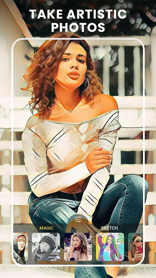 卡通脸拍照APP官方版 截图0