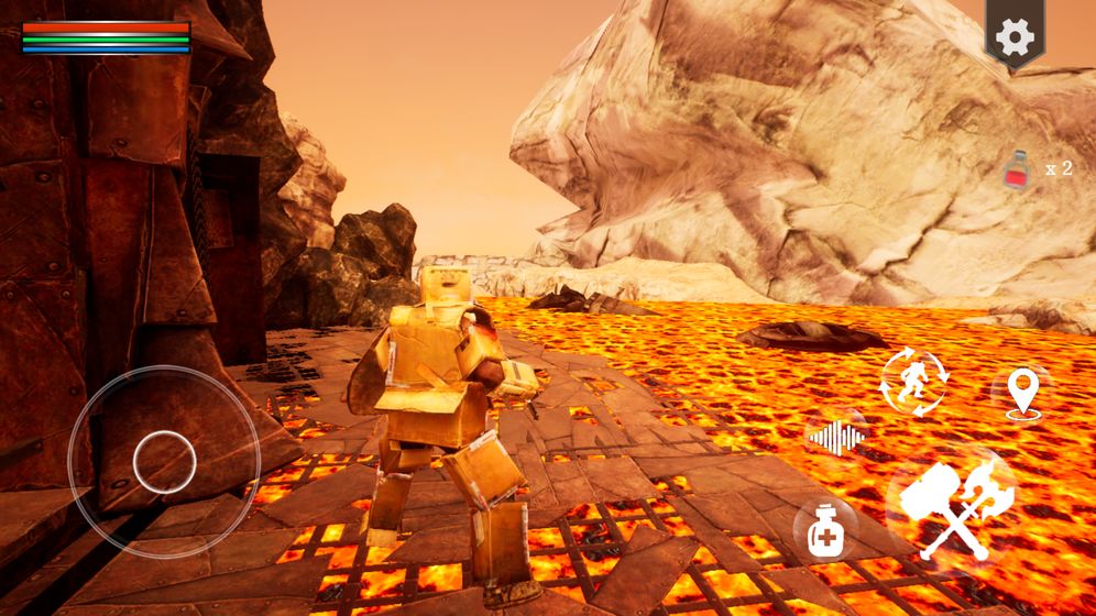 奥龙庭院白侍游戏中文手机版图片1